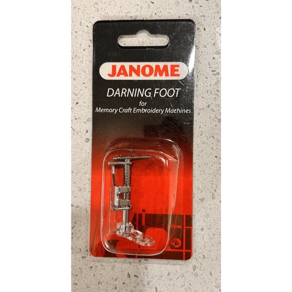 Janome Darning Foot #200325000 For Memory Craft Embroidery Machines - Picture 1 of 2